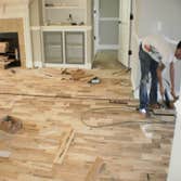 install hardwood