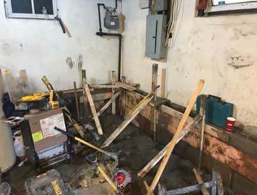 Footings and Finished basements