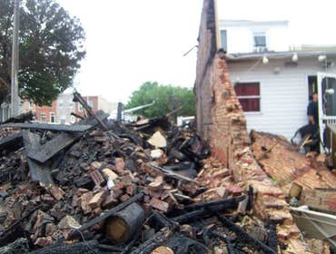 Interior Fire Rehab Before