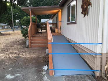 Finished Nice Deck with ramp