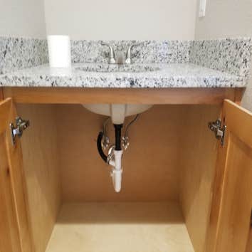1/2 Bath sink