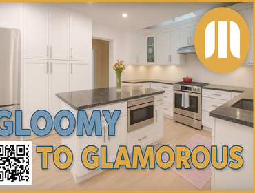 Rebecca's Kitchen Update! A dark kitchen doesn’t have to stay that way. See how smart design choices and a clean layout turned this space from gloomy t