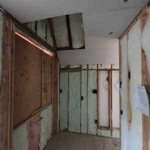 Master bath ceiling vault