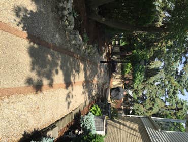 Exposed aggregate walkway/steps Photo Potoroka Concrete