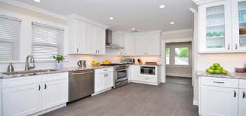 3 Day Flooring, Kitchen and Bath's Pictures Take a look at our luxurious kitchens, bathrooms and flooring we have done! Come into our showroom today to