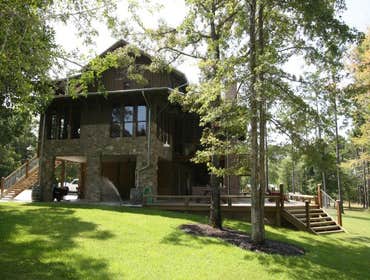 Lake house on Lake Sam Rayburn