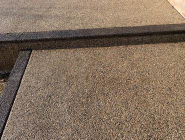 Exposed aggregate Patio photo Potoroka Concrete