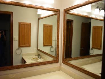 BATHROOM MIRROR FRAMING