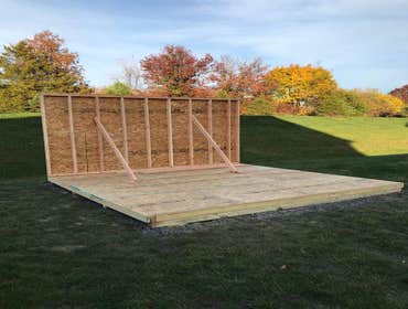 Shed Built on-site