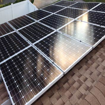 Photos from Coast to Coast Solar Inc Solar electric systems, Solar pool systems, Solar hot water, Solar attic fan, and a before and after of a Solar s