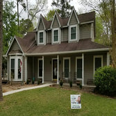 The Woodlands Texas LP SmartSide Siding Job & Room Addition This homeowner wanted us to close in their front porch and make and office that they can e