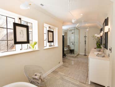 Luxury Master Bathroom Remodel Total gut renovation and reconfiguration into a luxury master bathroom using high end fixtures from Kohler / Kallista an