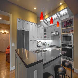 New Custom Home -Walnut Creek New custom home designed by Barry & Wynn Architects.