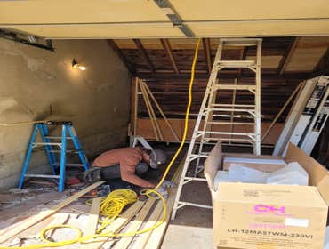 Garage conversion two bedroom