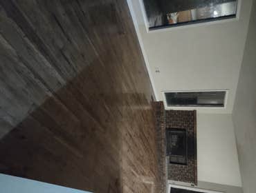 Photos by Dreamers Unlimited LLC #4 Project consisted of refinishing floors painting all interior and basin trim
