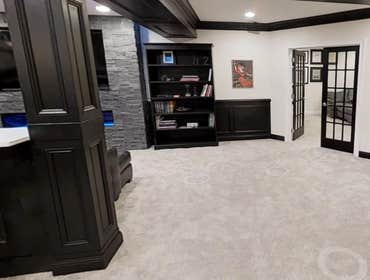 Basement remodel