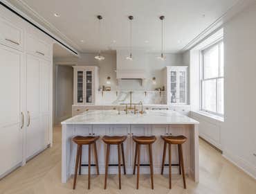 UWS DeVol Installation Installation of DeVol cabinetry in kitchen in multiple other rooms as well as design and installation of wainscoting in various 