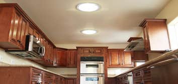 Two Skylights in the Kitchen