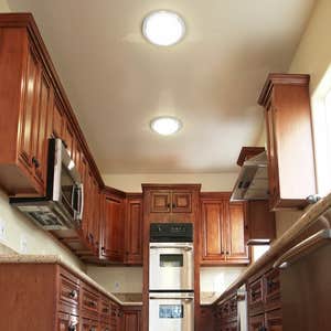 Two Skylights in the Kitchen