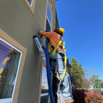 Photos by Air Pro #1 159 units in south salt lake, we had to use a boom lift to get to the roof vents. It was the first time they get the dryer vent cl