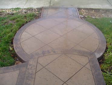 concrete salt finish