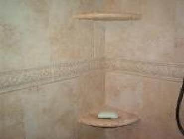 Stillwater, Ellicott City, Md complete bath remodel with elegant shower enclosure