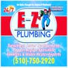 EZ Plumbing Trenchless sewer drain Tankless water heater Copper Repiping gas leak detection repairs replacement service installation troubleshooting company logo