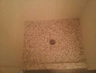 Terrazzo Base Refinished