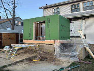 Mudroom Addition with Trex Deck