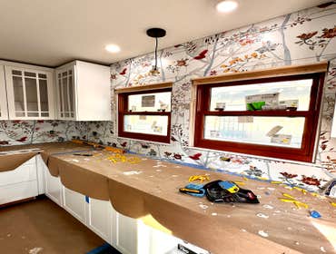 Oakland Kitchen Remodel Total kitchen remodel with non-load bearing wall removal