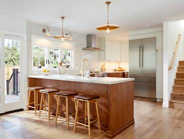Luxury Custom Home Remodel | Los Altos, CA This luxury custom home remodel transformed a former duplex into a cohesive single-family residence. The spa