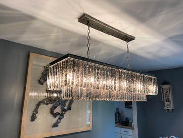 Photos by TROY SALERNO ELECTRIC INC. #1 Custom new construction residential electrical installation.
