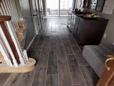 Porcelain Tile Floor