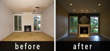 Photos of Before and After of Projects