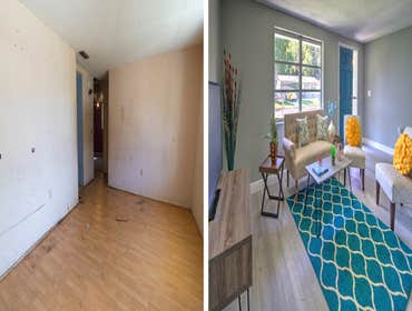 Full House Residential Renovation in Port Richey Please take a look at Before and After photos