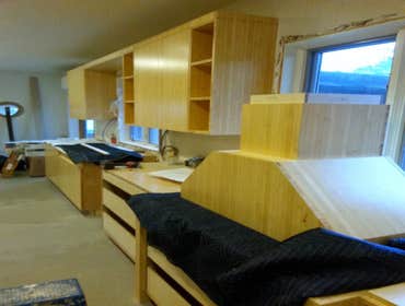 "The Curve" Midcentury Kitchen Remodel
