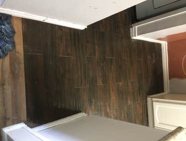 Tile installation