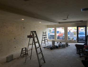 Mini Nails Commercial remodel, taking 1 lease space into three.