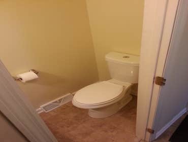 Toilet and Tile