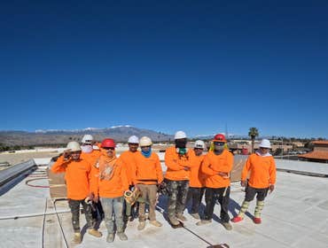 Commercial foam crew