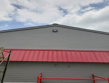 Photos by Amistad Contractors Group, LLC #1 40- Dock doors and dock levelers at new distribution facility.