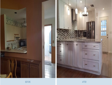 Before and After photos of our Work