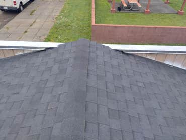 Photos by Kts Construction #1 New roof box gutter fixed rotted siding new trim and dug dirt away from building