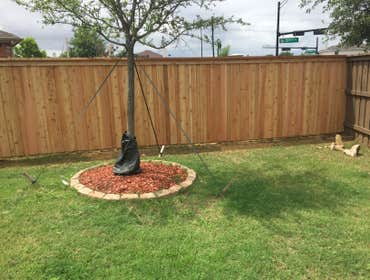 Fence work