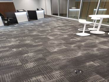 Ala Moana - Spectrum Install Carpet Tiles front of House and VCT and Sheet Vinyl Back of House.