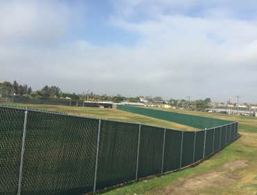 Chain link fence