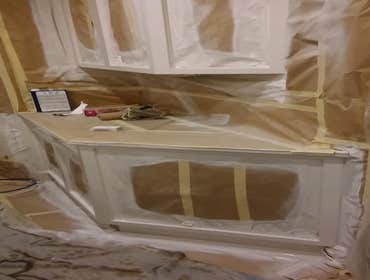 Photos by Charvet Enterprises #2 custom cabinets with sw pro industrial epoxy. for my friends. james and chen.. , <3