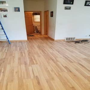 Living room floor