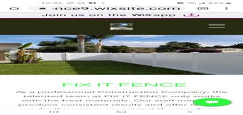 Fix It Fence