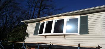Bow vs Bay Windows... Can you tell a bay window from a bow window? There is a difference! Bay windows have three glass panels, with the middle panel be